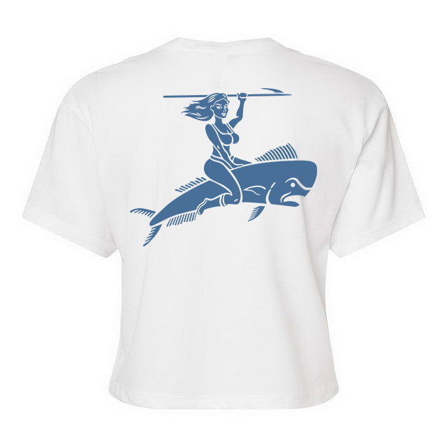 Everyday Cropped Tee (White)
