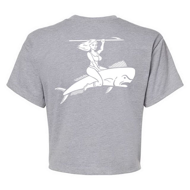 Everyday Cropped Tee (Grey)