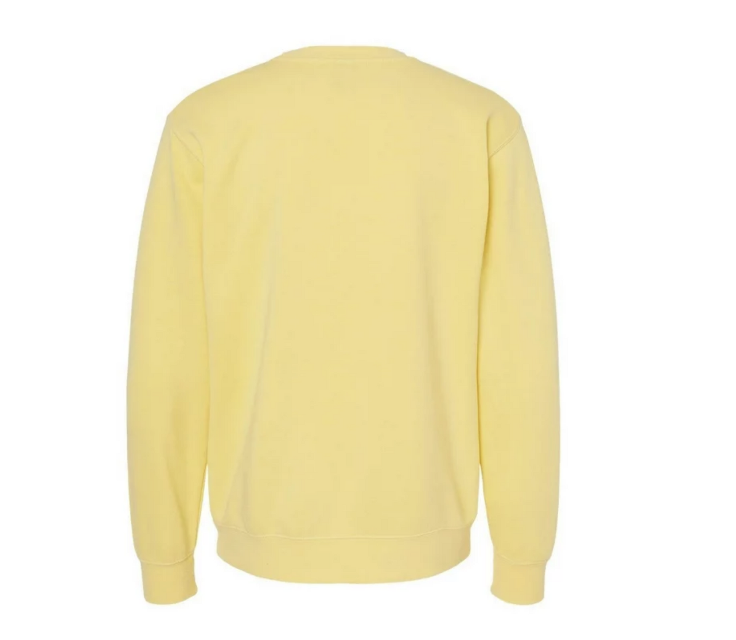 The Boyfriend Sweatshirt (Light Yellow)