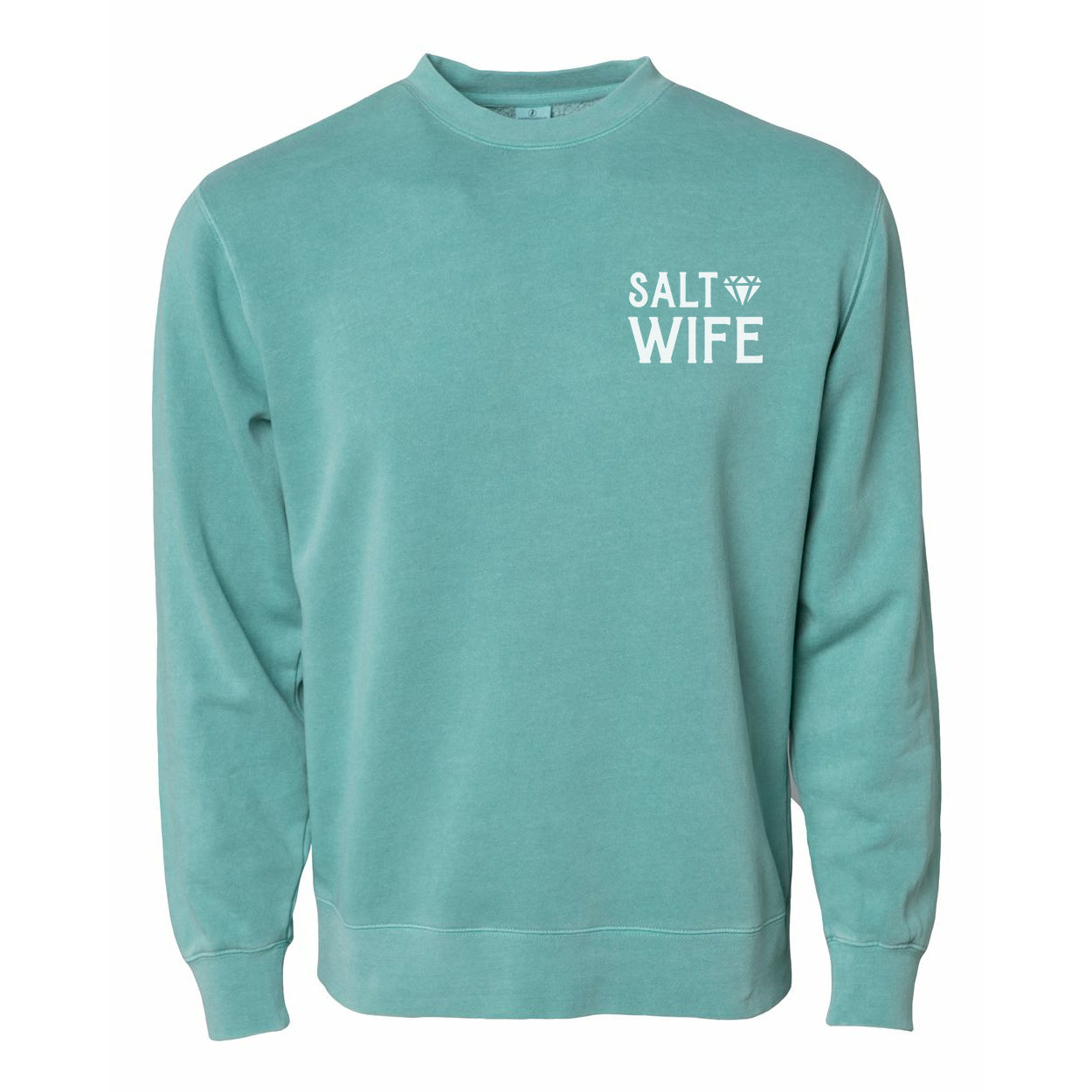 The Boyfriend Sweatshirt (Sea Foam Green)